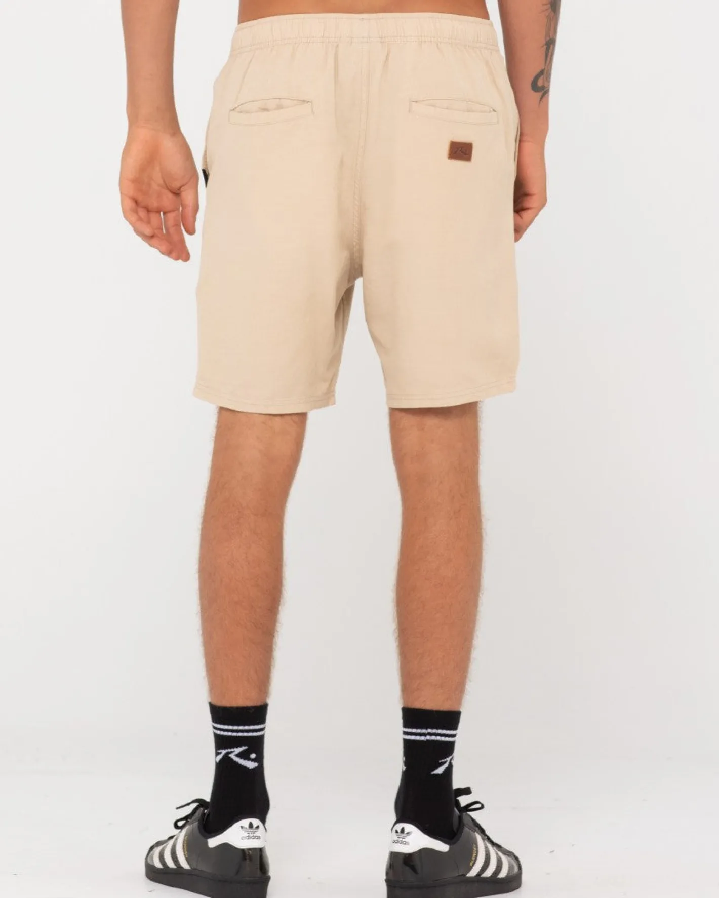 Outlet Overtone Linen Elastic Short Boys Kids Garments