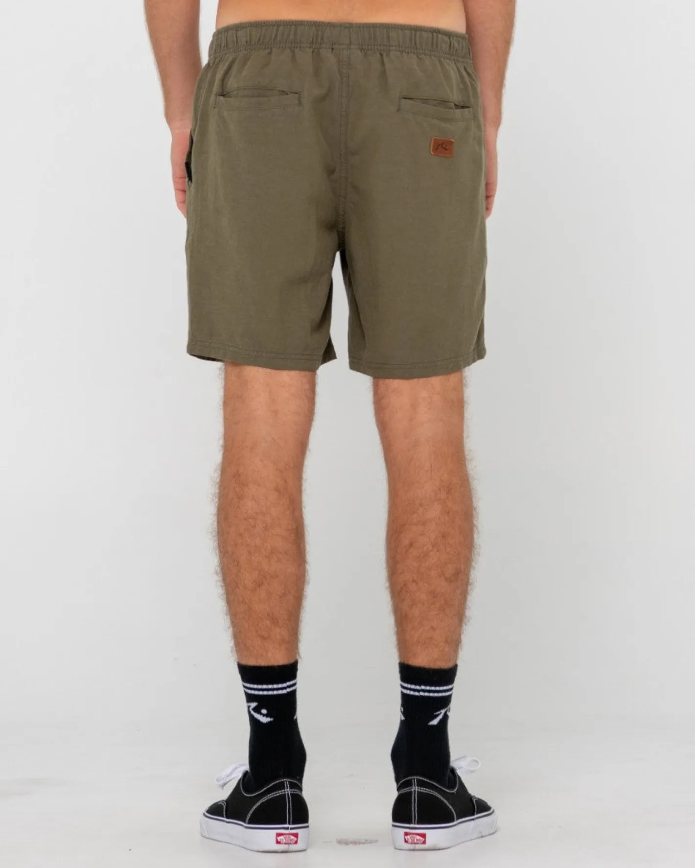 Flash Sale Overtone Linen Elastic Short Mens Shorts