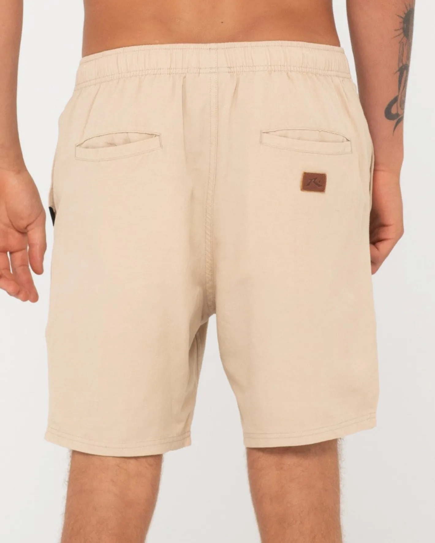 Outlet Overtone Linen Elastic Short Boys Kids Garments