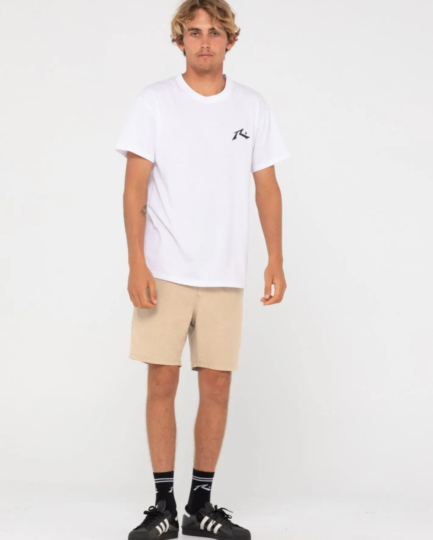 Outlet Overtone Linen Elastic Short Boys Kids Garments