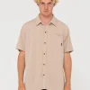 Outlet Overtone Short Sleeve Linen Shirt Mens Shirts