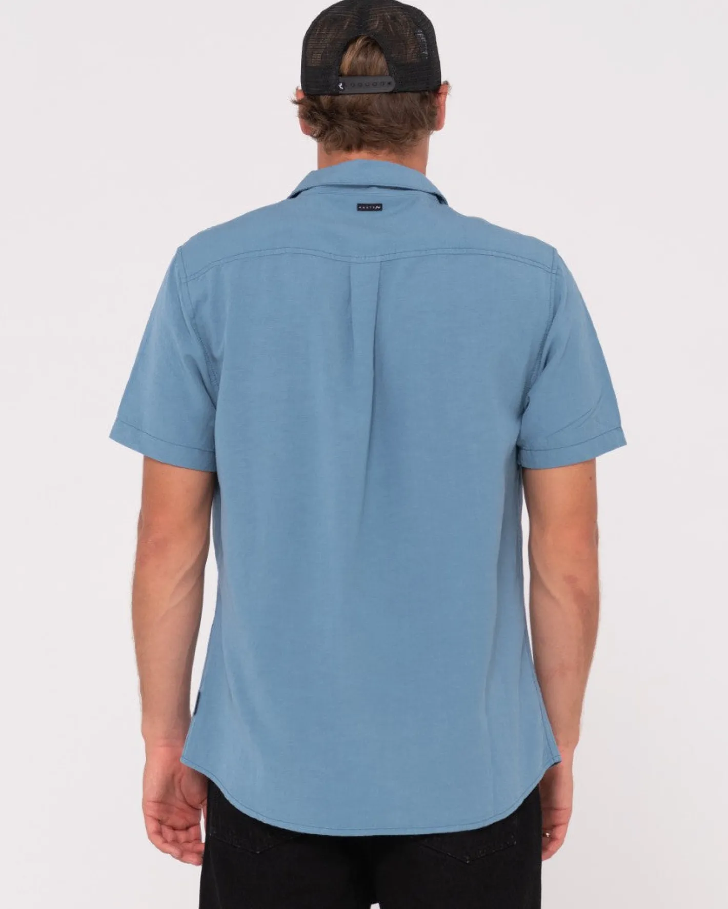 Sale Overtone Short Sleeve Linen Shirt Boys Kids Tops