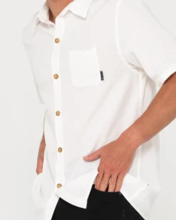 Best Overtone Short Sleeve Linen Shirt Mens Shirts