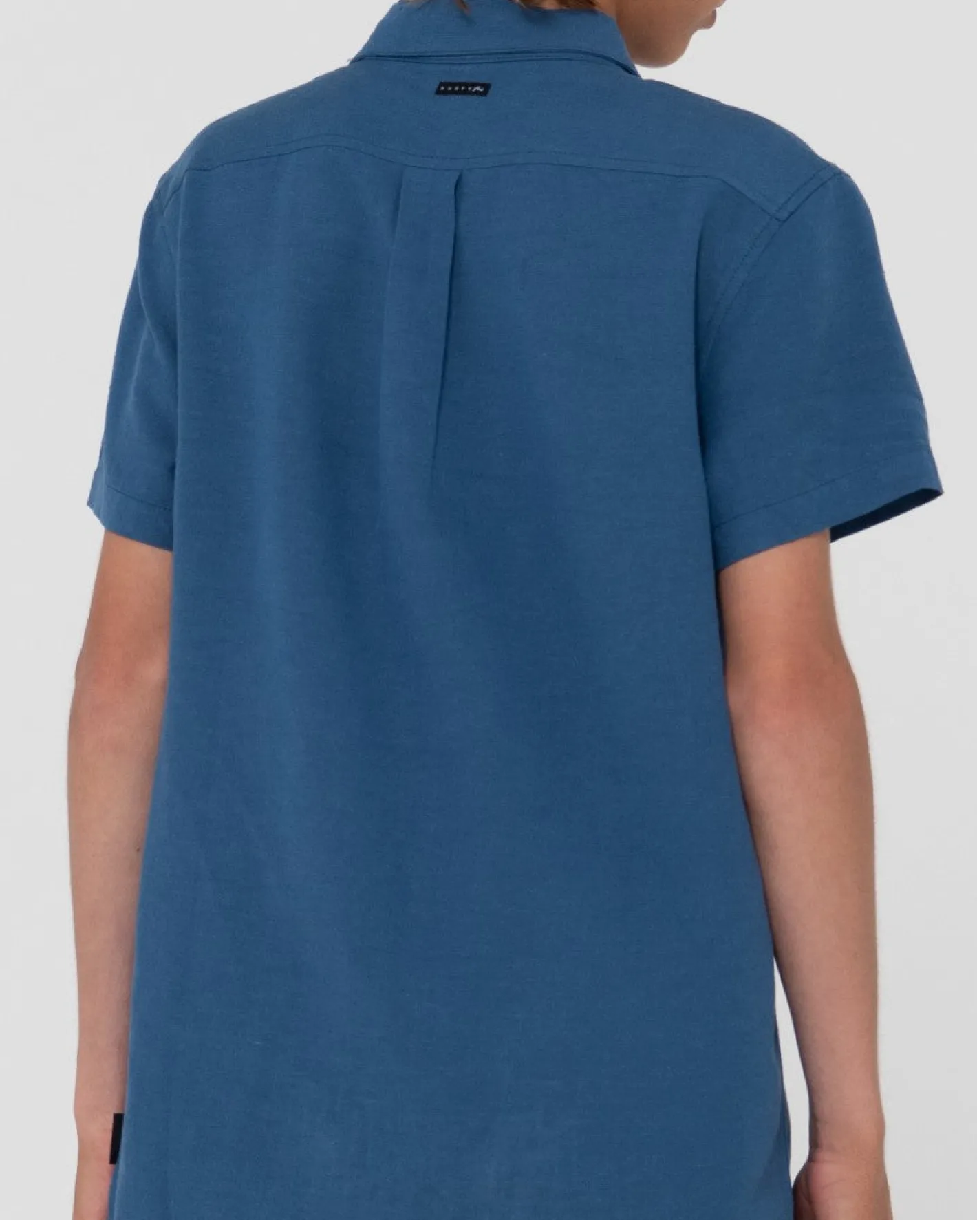 Online Overtone Short Sleeve Linen Shirt Boys Kids Tops