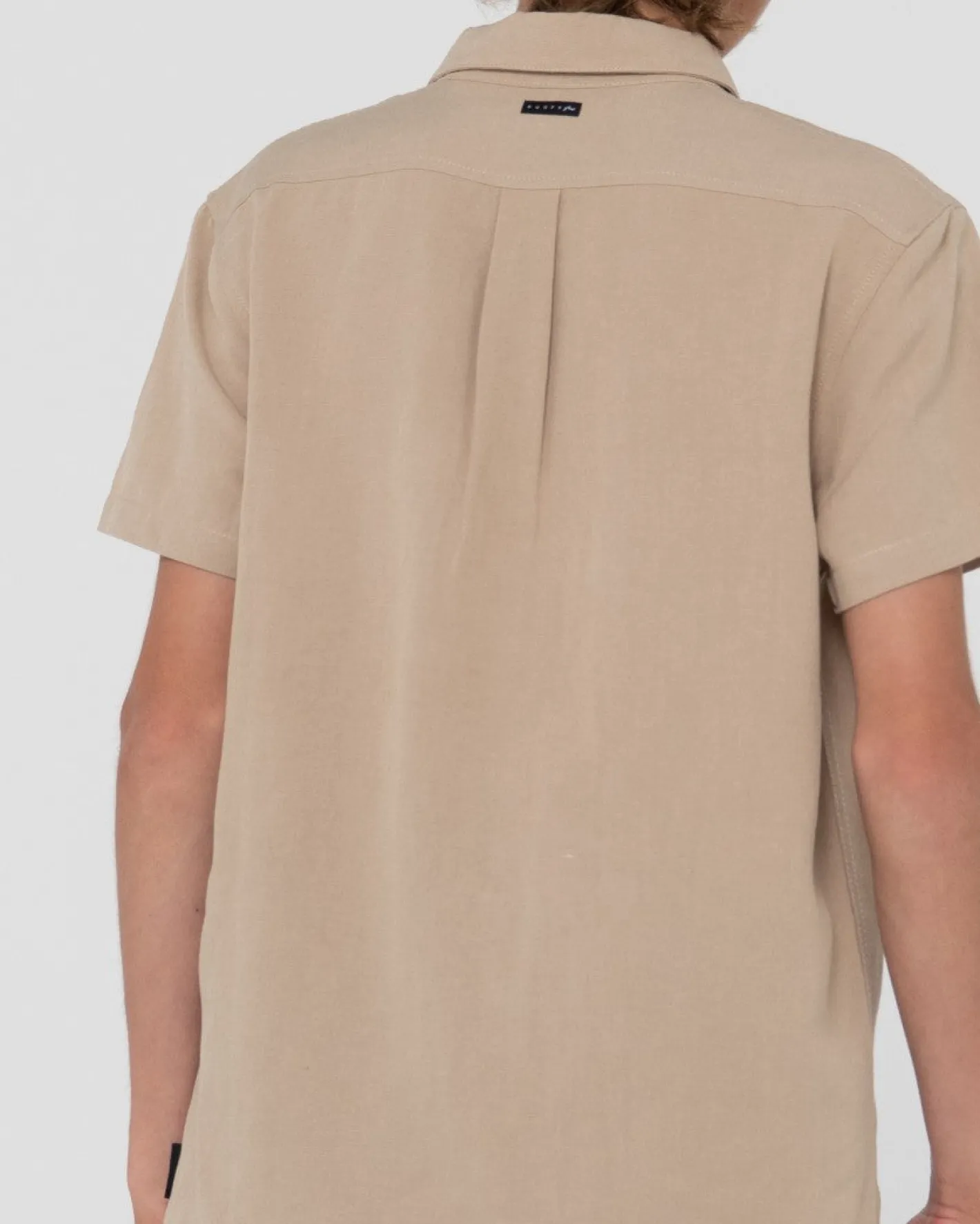 Store Overtone Short Sleeve Linen Shirt Boys Kids Tops