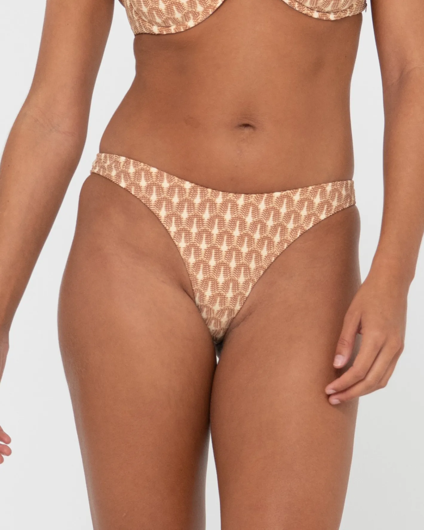 Outlet Panama Printed Brazilian Bikini Bottom Womens Bikinis