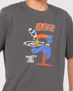 Cheap Party Of One Short Sleeve Graphic Tee Mens Graphic Tees 2 For