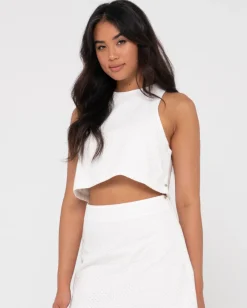 Shop Petra Relaxed Fit Crop Top Womens Fashion Tops