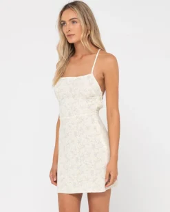 Sale Pia Floral Printed Mini Dress Womens Mini Dresses