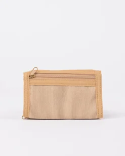 Flash Sale Pit Stop Tri Fold Embroidered Cord Wallet Womens Wallets & Purses