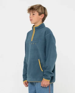 Best Sale Polarized 1/4 Zip Polar Fleece Boys Kids Tops