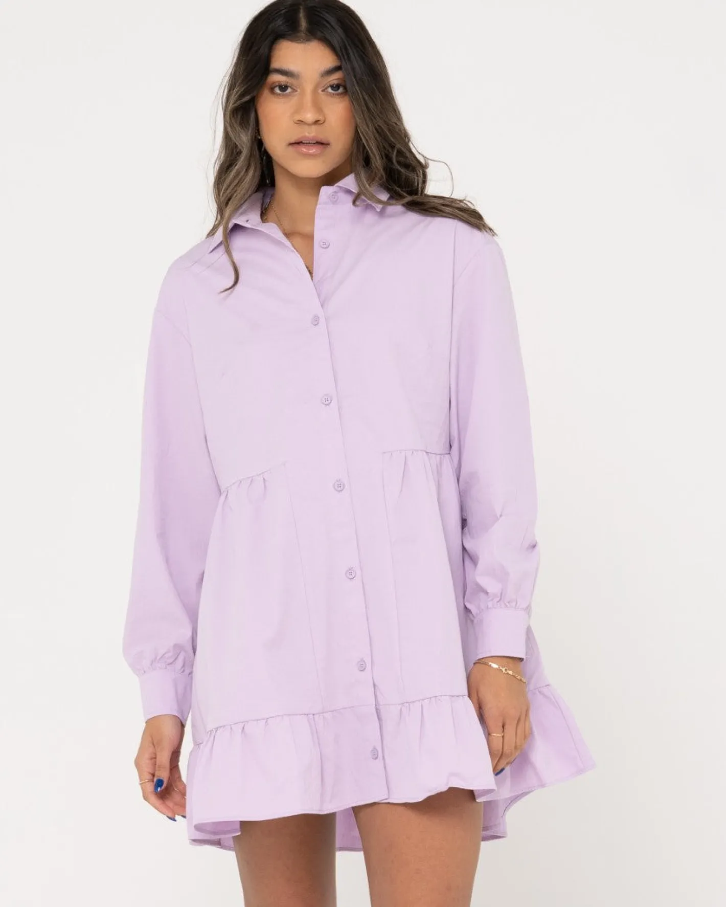 Hot Popsicle Long Sleeve Mini Dress Womens Mini Dresses