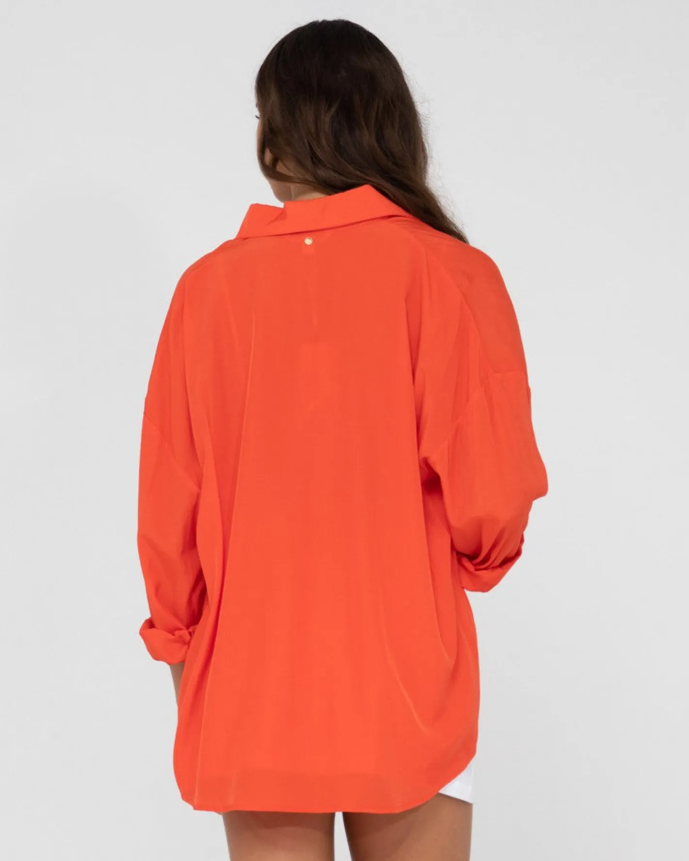 Cheap Porter Oversized Long Sleeve Shirt Womens Fashion Tops