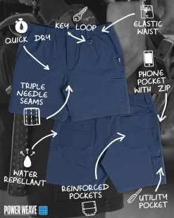 Fashion Powerweave Quick Dry Work Short Shorts