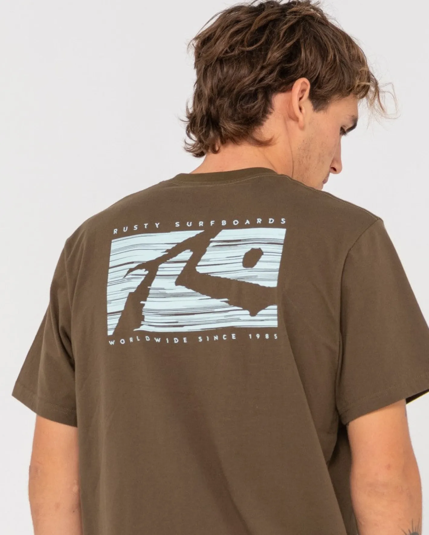 New R Dot Short Sleeve Graphic Tee Mens Tees