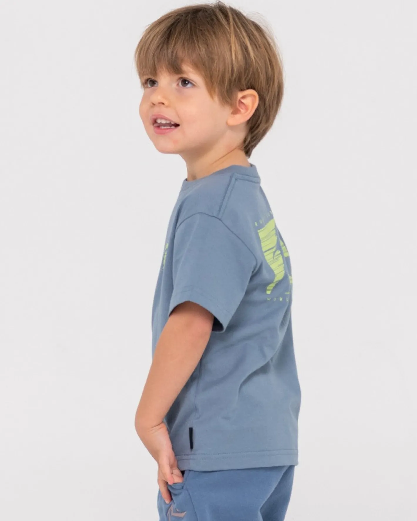 New R Dot Short Sleeve Tee Runts Kids Tops