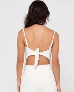Cheap Radiate Back Tie Cami Top Womens Fashion Tops