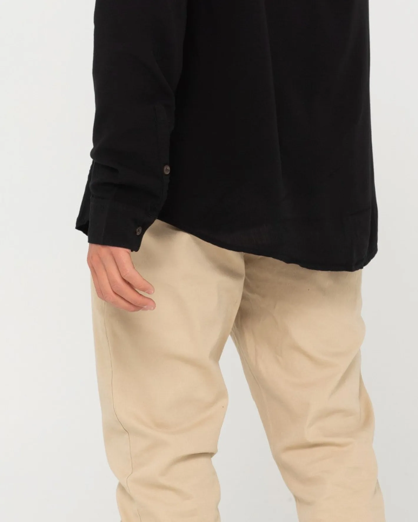 New Razor Long Sleeve Rayon Shirt Mens Shirts
