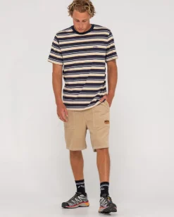 Clearance Richie Rich Short Sleeve Stripe Tee Mens Tees