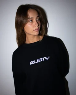 Clearance Rider Relaxed Crew Neck Knit Womens Knitwear