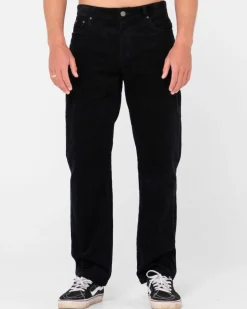 Best Rifts 5 Pocket Straight Fit Cord Pant Mens Pants