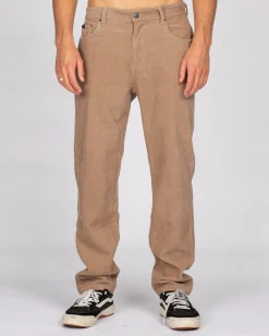 Hot Rifts 5 Pocket Straight Fit Cord Pant Mens Pants