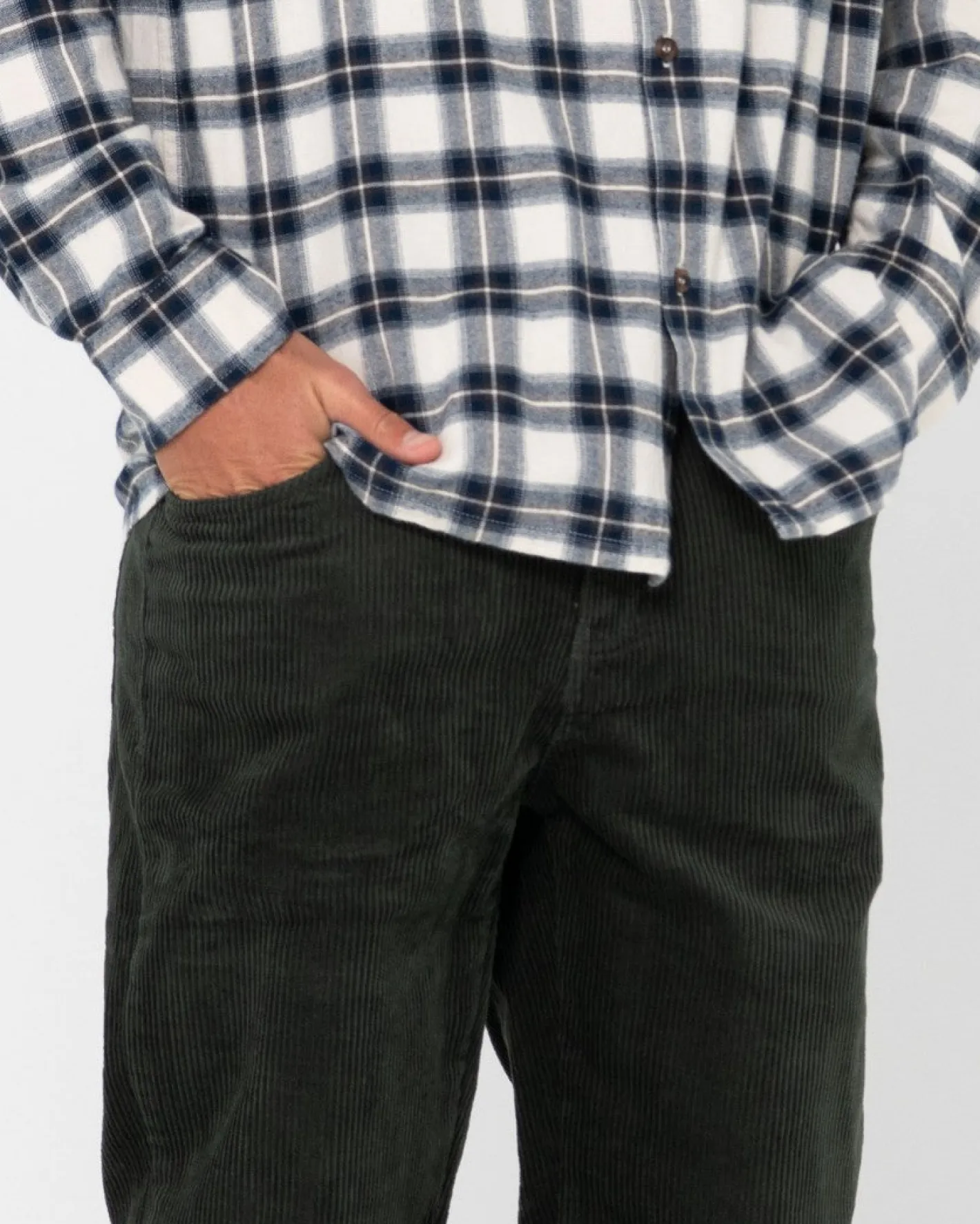 Discount Rifts 5 Pocket Straight Fit Cord Pant Mens Pants