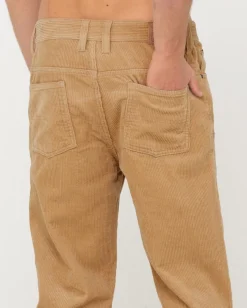 Best Rifts 5 Pocket Straight Fit Cord Pant Mens Pants