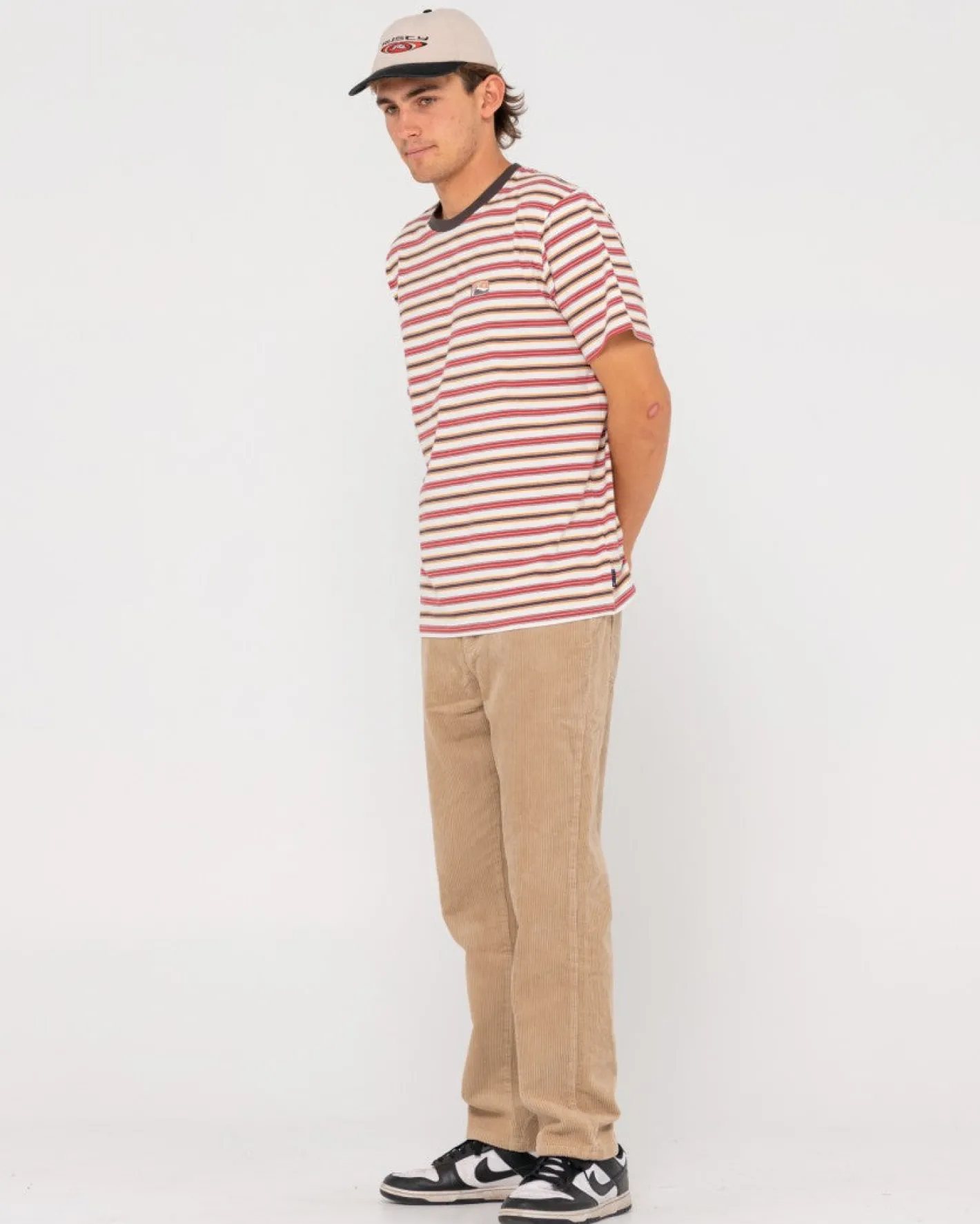 Shop Rifts 5 Pocket Straight Fit Cord Pant Mens Pants