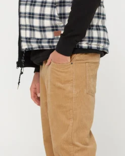 Best Rifts 5 Pocket Straight Fit Cord Pant Mens Pants