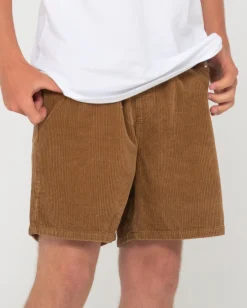 Online Rifts Small Cord Elastic Short Boys Kids Bottoms