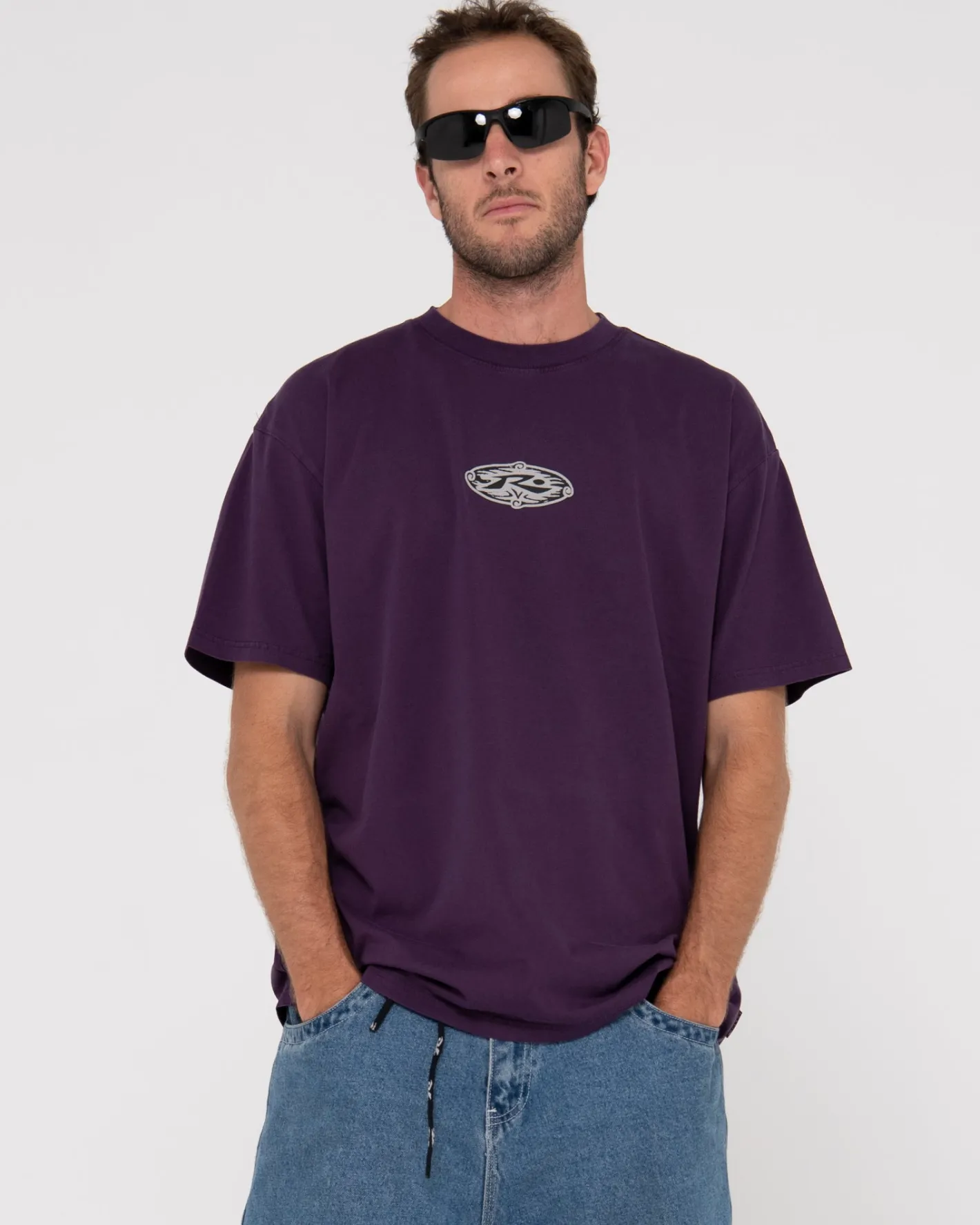 New Rodman Oversized Short Sleeve Graphic Tee Mens Tees