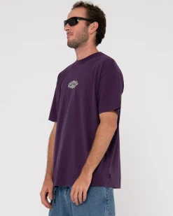 New Rodman Oversized Short Sleeve Graphic Tee Mens Tees