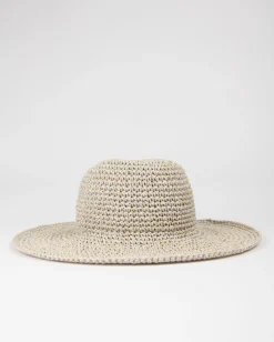 Hot Romance Wide Brim Straw Beach Hat Womens Caps & Hats
