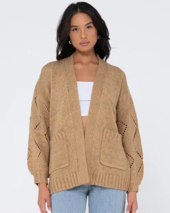 Sale Rossie Relaxed Fit Knit Cardigan Womens Knitwear
