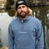 Hot Rs Relaxed 1/4 Zip Super Fleece Mens Hoodies & Fleece