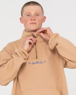 Outlet Rs Relaxed 1/4 Zip Super Fleece Mens Hoodies & Fleece
