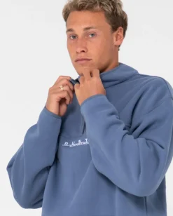 Hot Rs Relaxed 1/4 Zip Super Fleece Mens Hoodies & Fleece