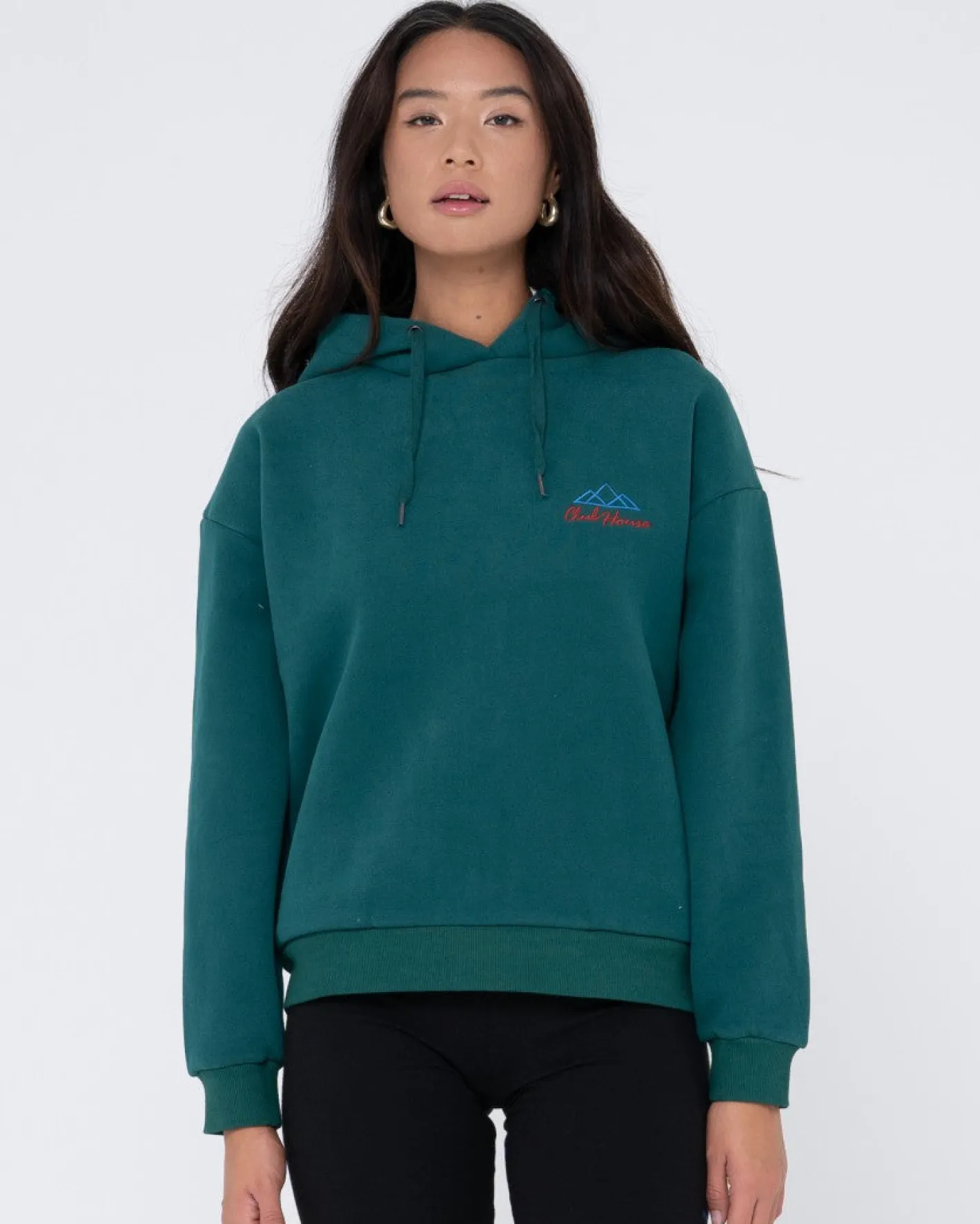Fashion Athletic Relaxed Hooded Fleece Womens Hoodies & Fleece