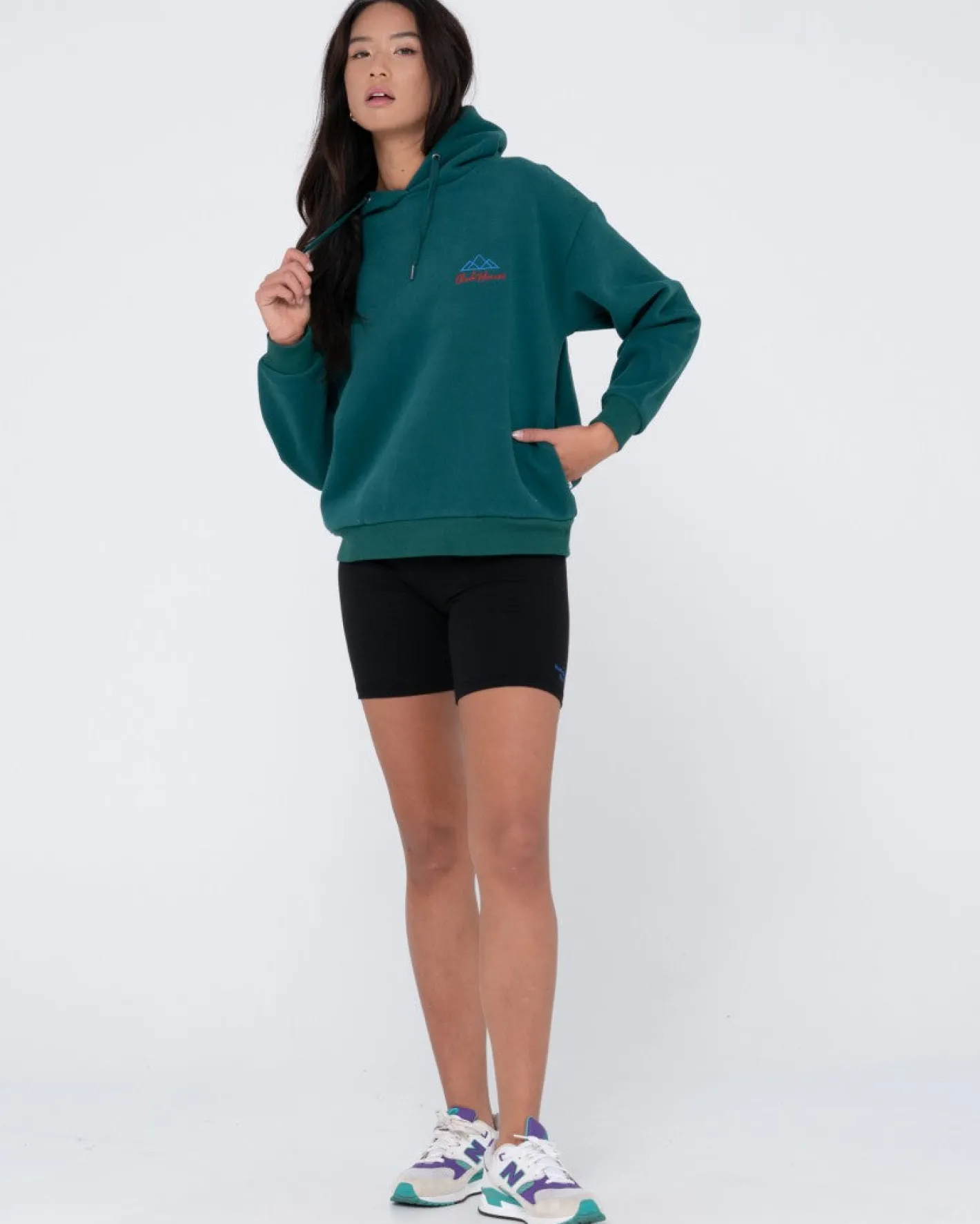 Fashion Athletic Relaxed Hooded Fleece Womens Hoodies & Fleece