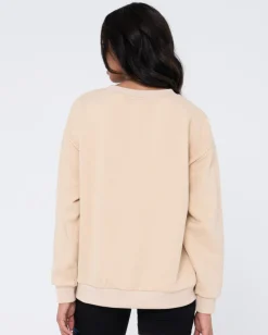 Discount Atoll Oversize Crew Fleece Womens Hoodies & Fleece