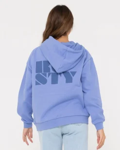 Clearance Code Oversize Zip Hooded Fleece Womens Hoodies & Fleece