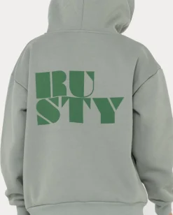 Cheap Code Oversize Zip Hooded Fleece Womens Hoodies & Fleece