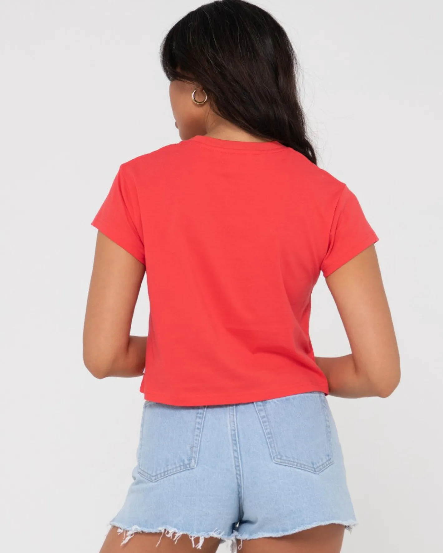 New Essentials Classic Crop Tee Womens Tees & Tanks