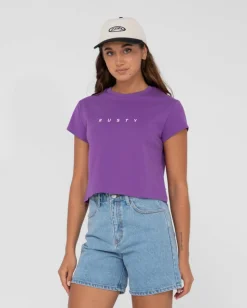 Flash Sale Essentials Classic Crop Tee Womens Tees & Tanks