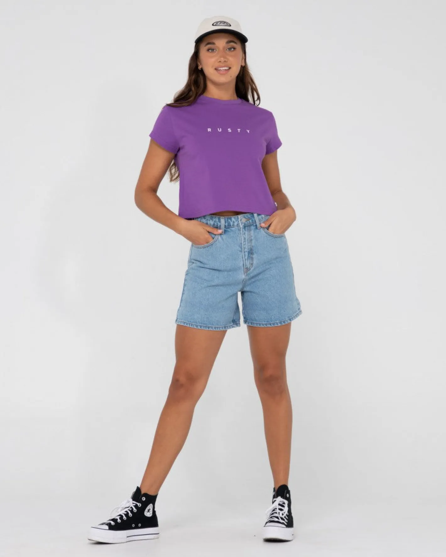 Flash Sale Essentials Classic Crop Tee Womens Tees & Tanks