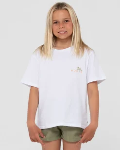 Online Everyday Graphic Oversize Tee Girls Kids Tops