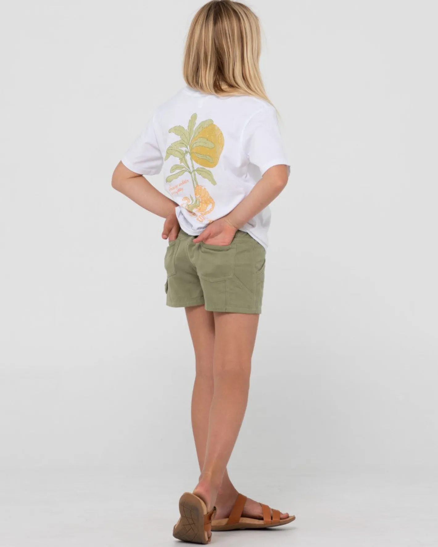 Online Everyday Graphic Oversize Tee Girls Kids Tops