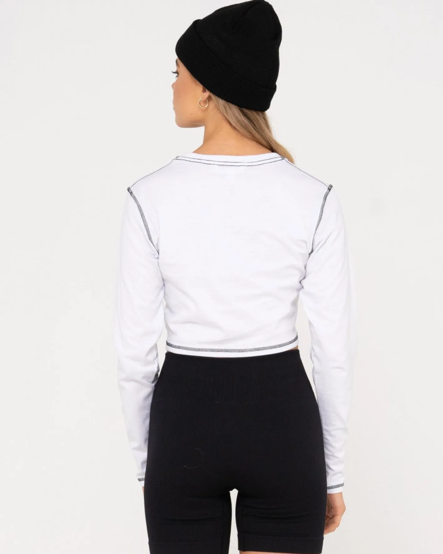 Shop Fortitude Organic Cotton Long Sleeve Baby Tee Womens Tees & Tanks
