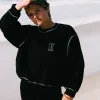 Shop Fortitude Oversize Crew Fleece Womens Hoodies & Fleece
